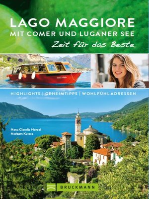 cover image of Bruckmann Reiseführer Lago Maggiore mit Comer und Luganer See